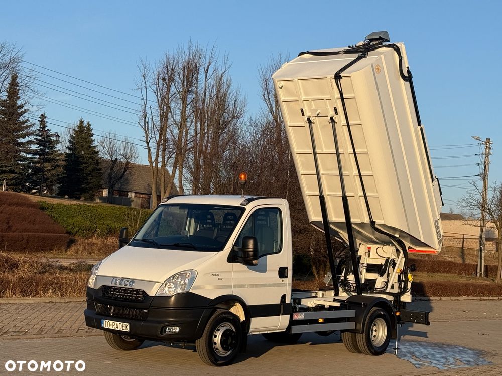 Iveco DAILY 72-180 180KM * Śmieciarka QUBE *Wywrotka / Zgniatarka/Idealny Stan !!! - 24