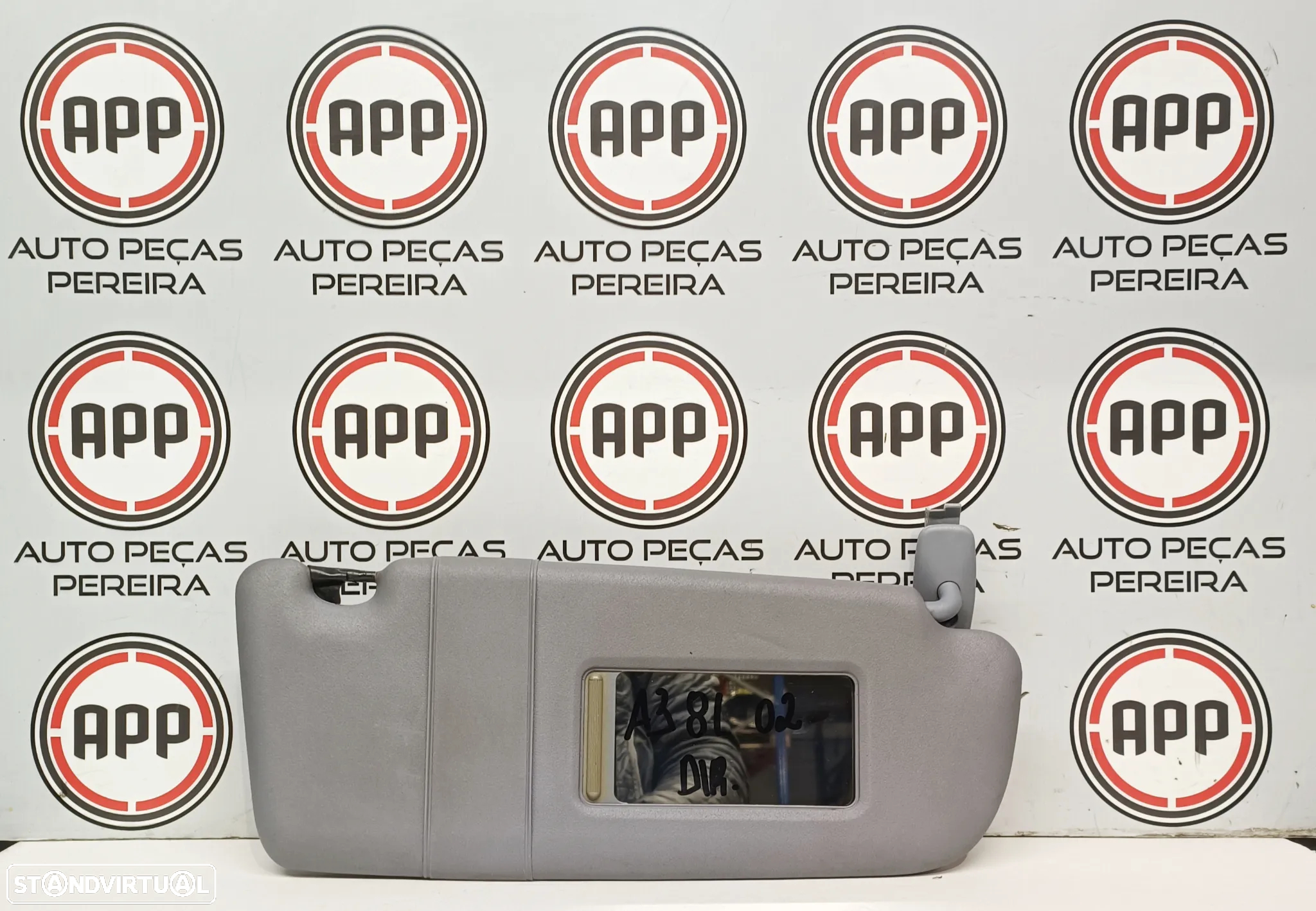 Palas sol Audi A3 8L, esquerda e direita . - 2