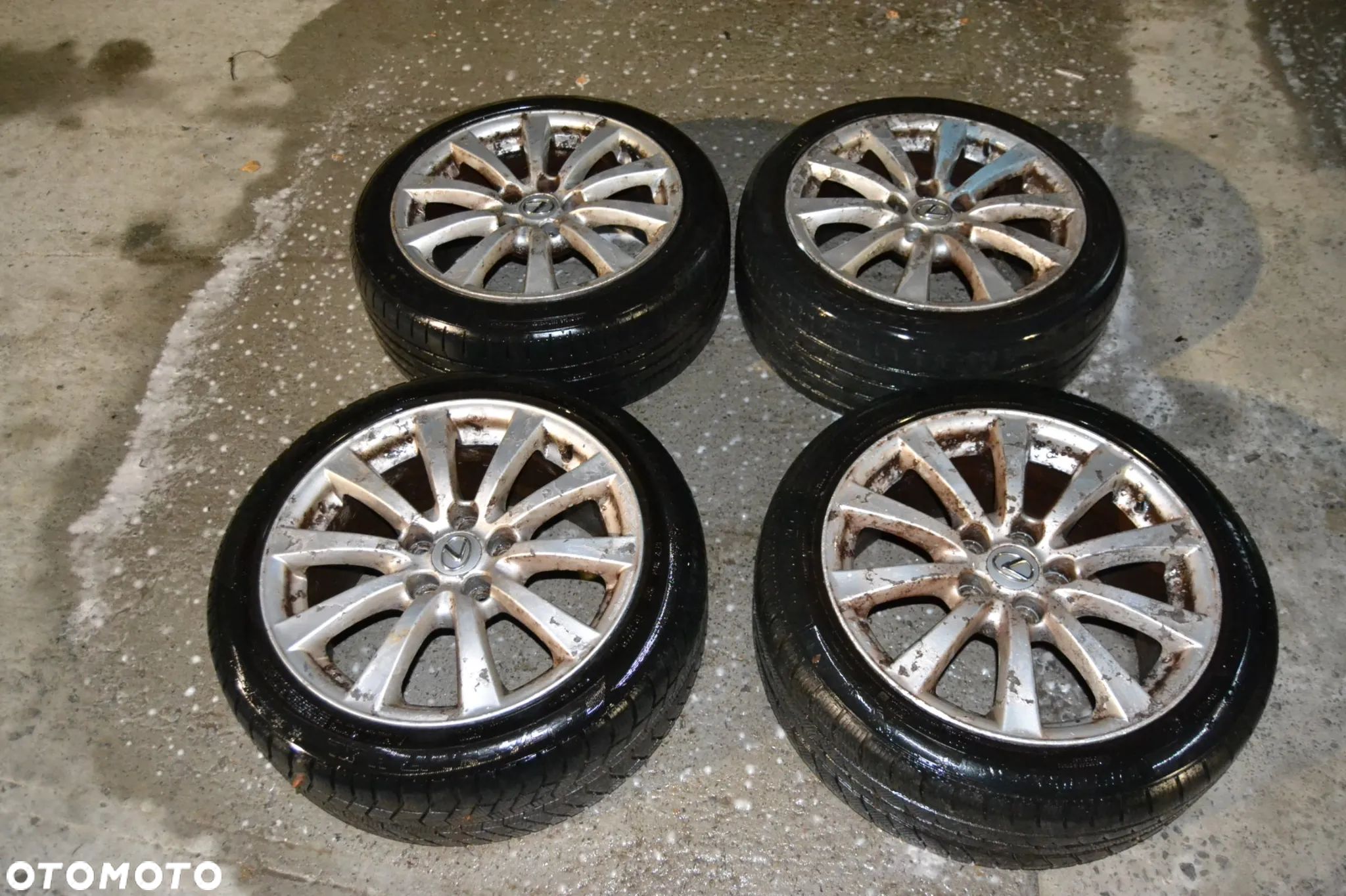 FELGI ALUFELGI TOYOTA LEXUS IS220D IS250 IS350 8x17 ET45 5x114,3 - 1