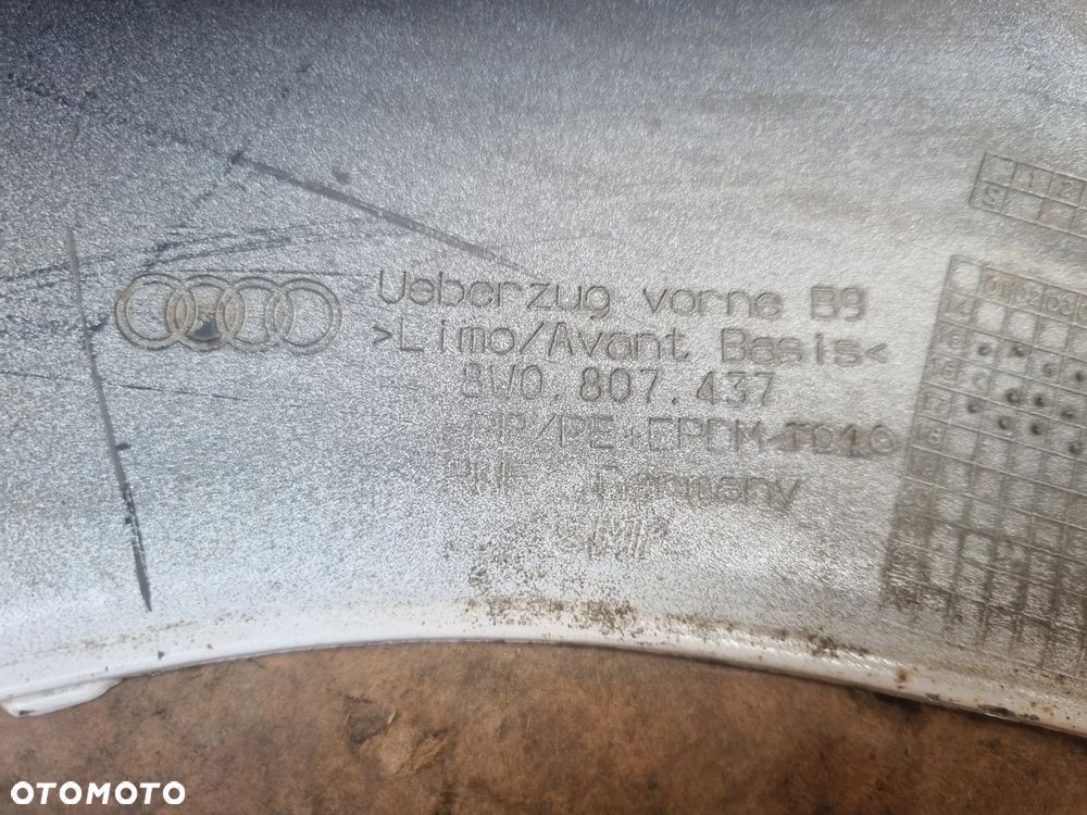 AUDI A4 B9 8W0 ZDERZAK PRZÓD PRZEDNI - 7