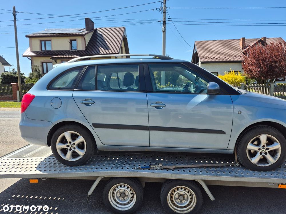 Skoda Fabia II Kombi 1.2 TSI CBZA 9154 silnik skrzynia biegów klapa błotnik drzwi zderzak - 4