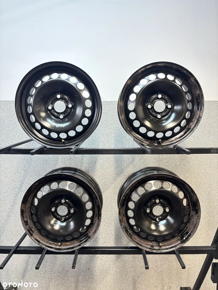 4 Felgi Stal Opel Corsa D, E, Adam, 15" - 1