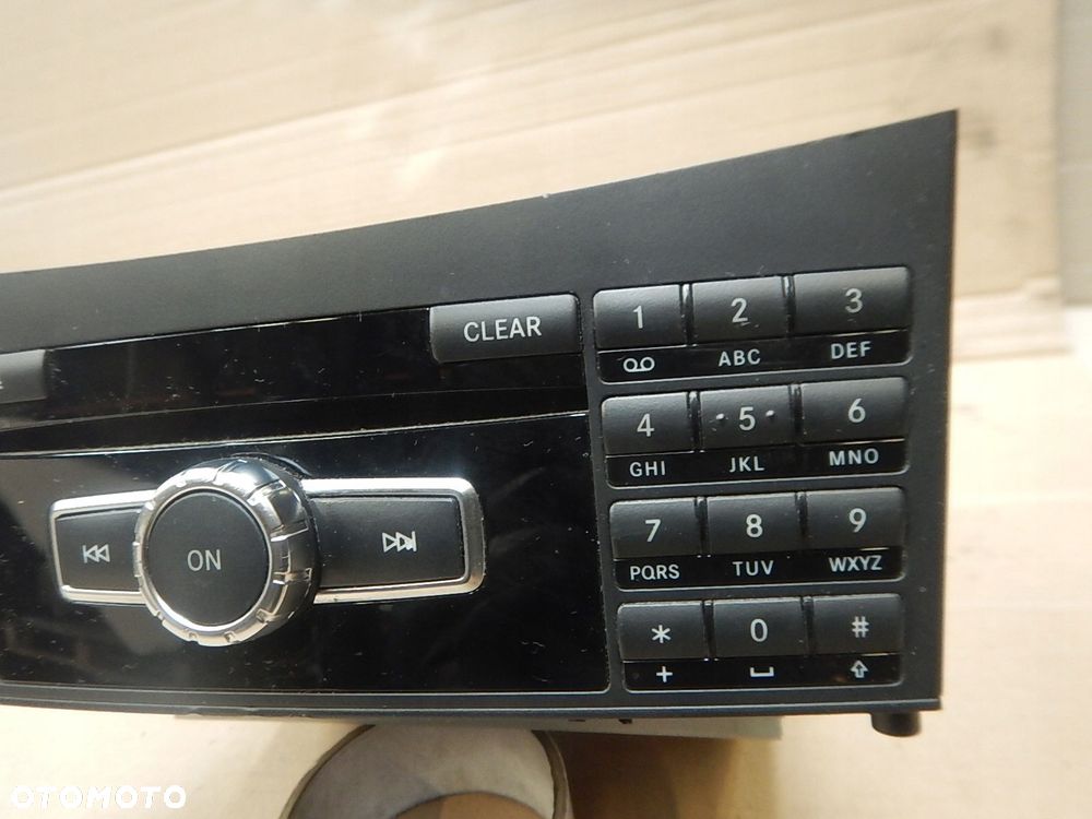 radio cd fabryczne mercedes e w212 a2129001217 - 3