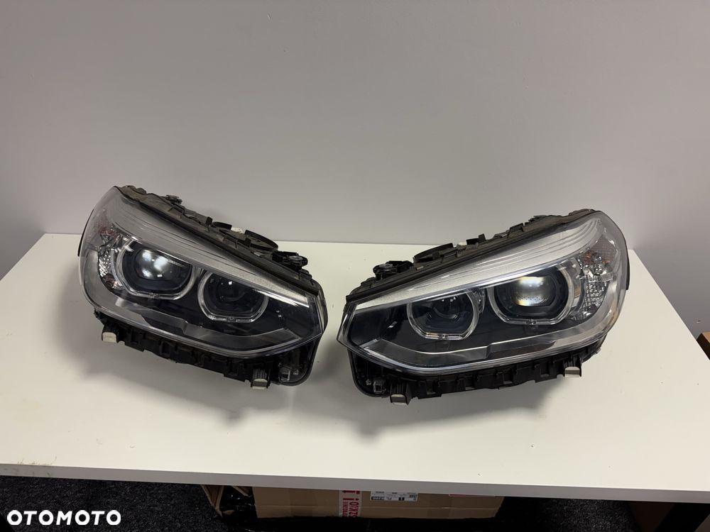 Lampa lampy reflektor BMW X3 G01 X4 G02 full led komplet igły - 1