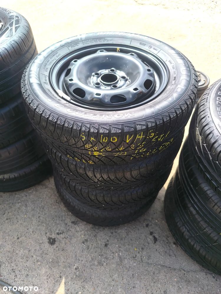 5x100 Felgi Stalowe Stal 14 Koła Zimowe Zima SKODA FABIA PRAKTIK ROOMSTER RAPID SEAT IBIZA CORDOBA TOLEDO IV 4 VW FOX POLO Legnica ALU-RAD 175/70 4,5mm - 2