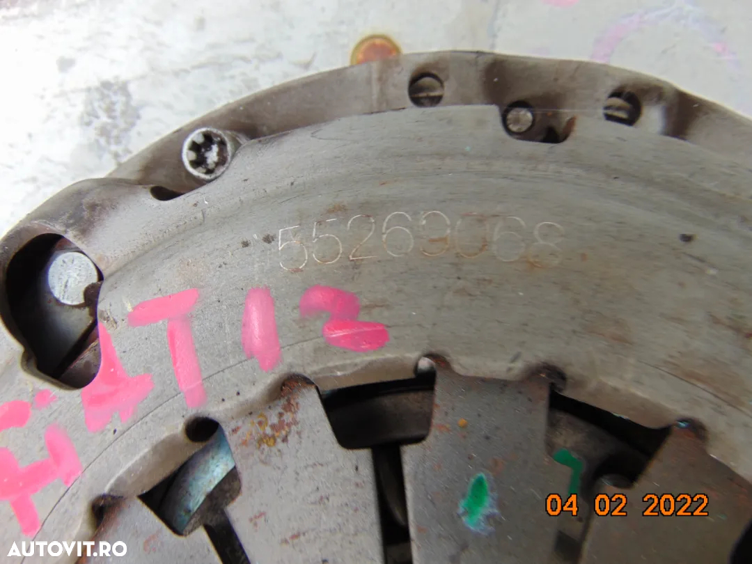 Ambreiaj fiat 500 1.2 Ford ka 1.2 volanta placa presiune disc ambreiaj 500c 500l alfa romeo mito pa - 2