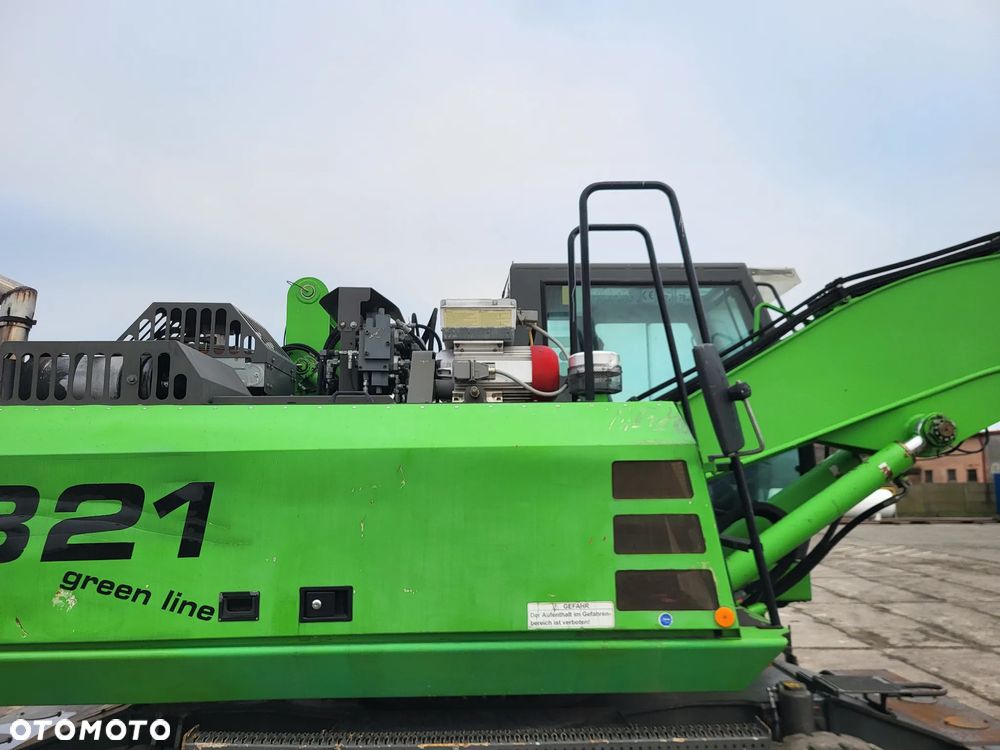 Sennebogen 821 M przeładunkowa do złomu chwytak + magnes - 20