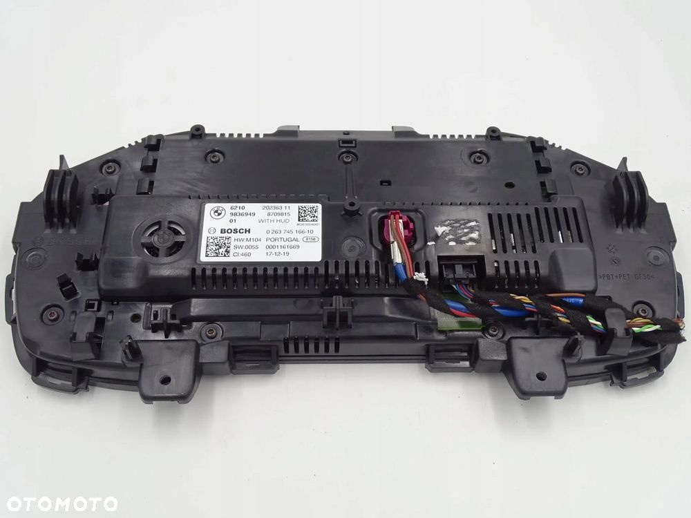 BMW X4 G02 X3 G01 LCI LICZNIK ZEGARY HUD LIVE COCKPIT 9836949 - 4