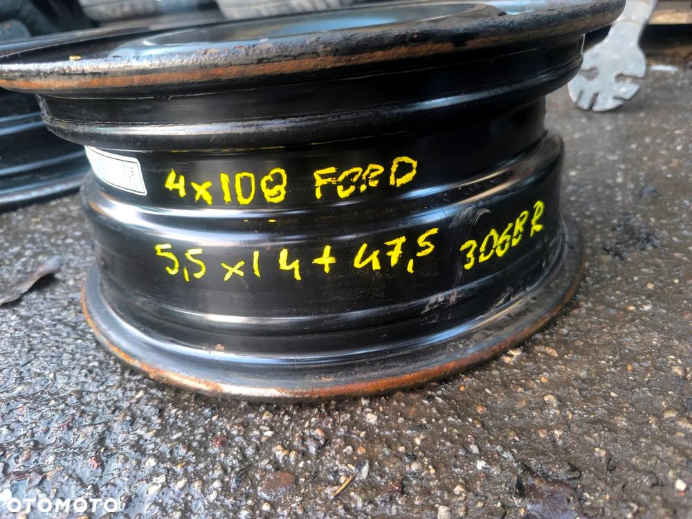 4x108 Felgi Stalowe Stal 14 Koła FORD FIESTA PUMA COURIER KA II 2 KA+ FUSION FOCUS MAZDA 2 Legnica ALU-RAD - 9