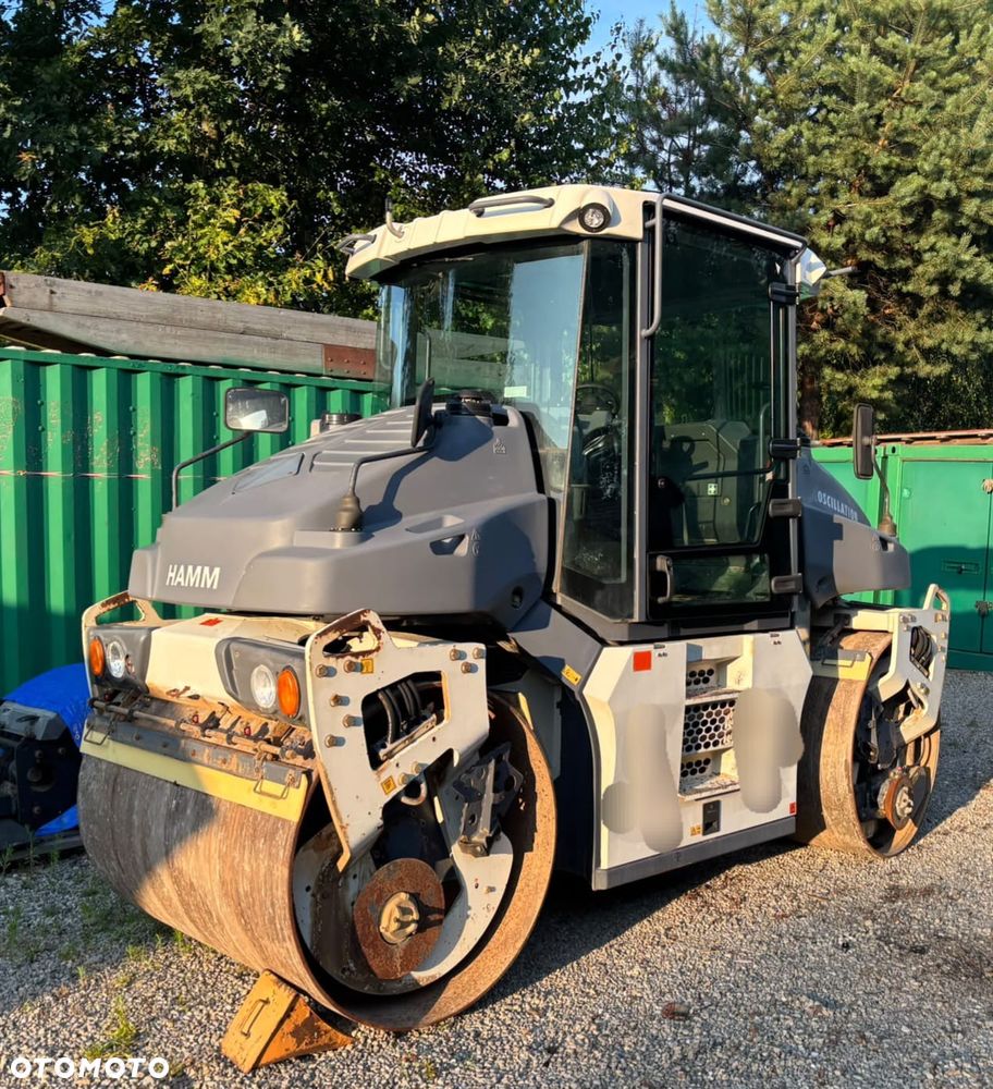 Hamm DV+70I VO-S 2016 r WAGA 7/8 TON , STAL STAL,obcinarka, oscylacja 1 bęben dzielony! - 2