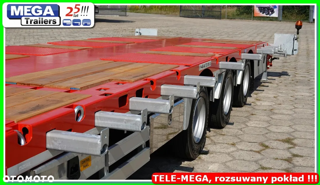 Inny 17,6 m dł. naczepa teleskopowa Full ADR EX3 MEGA Trailers, UNIWERSALNA !! - 33