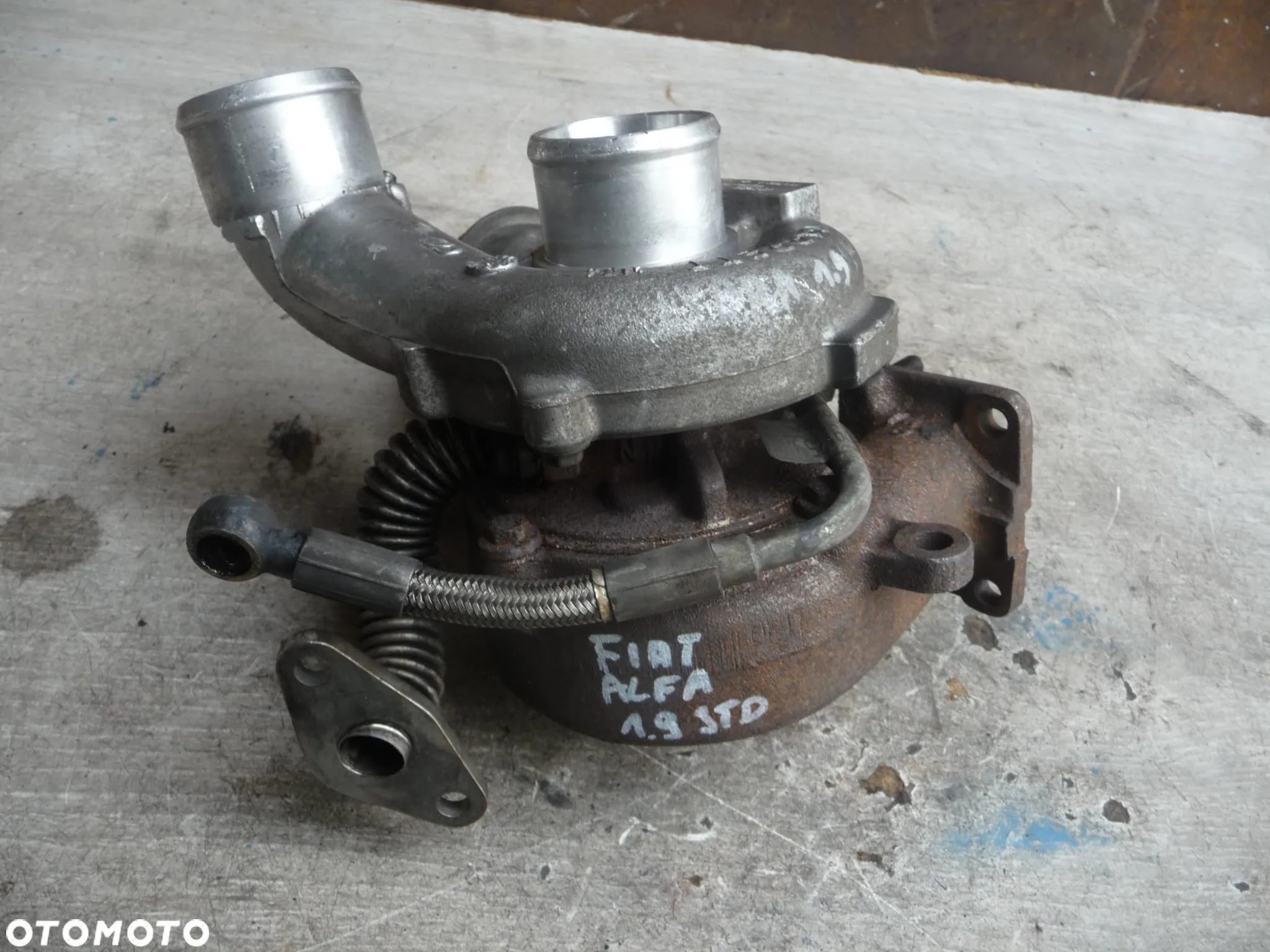 FIAT STILO MULTIPLA ALFA 147 156 LANCIA LYBRA 1.9 JTD TURBINA TURBOSPRĘŻARKA 46786078 - 17