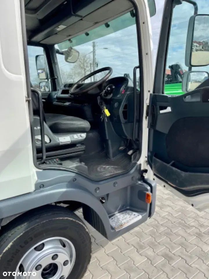 MAN TGL 12.250 TGM E5 skrzyniowy 820cm / platforma / laweta / pomoc drogowa / burtowy / automat / Anglik - 17