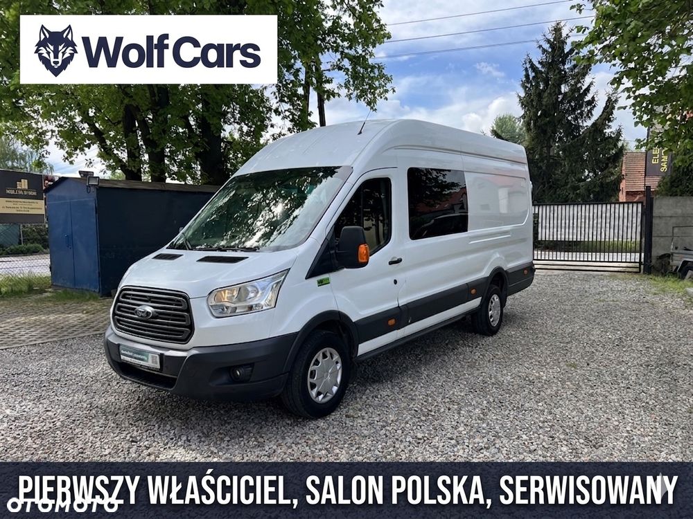 Ford Transit Furgon Brygadowy L4H3 Jumbo Salon Polska FV Vat 23% - 1