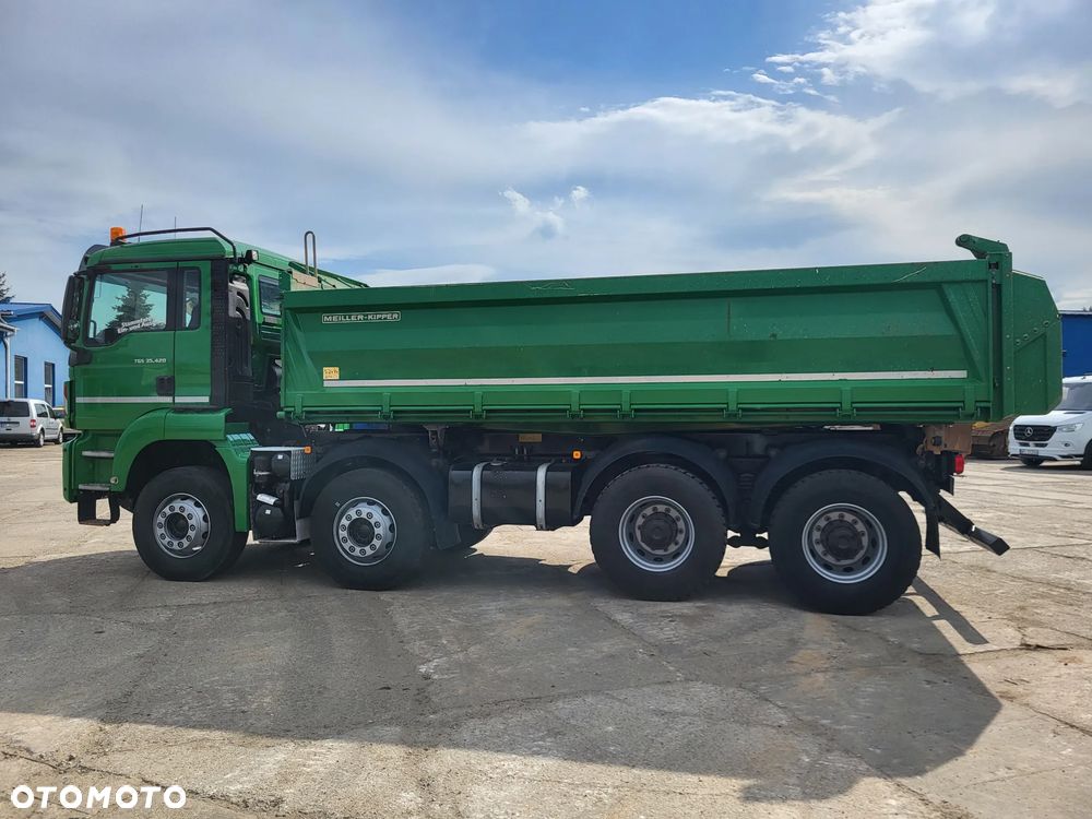 MAN TGS 35 420 8x4 3-str wywrotka Meiller z Niemiec - 7