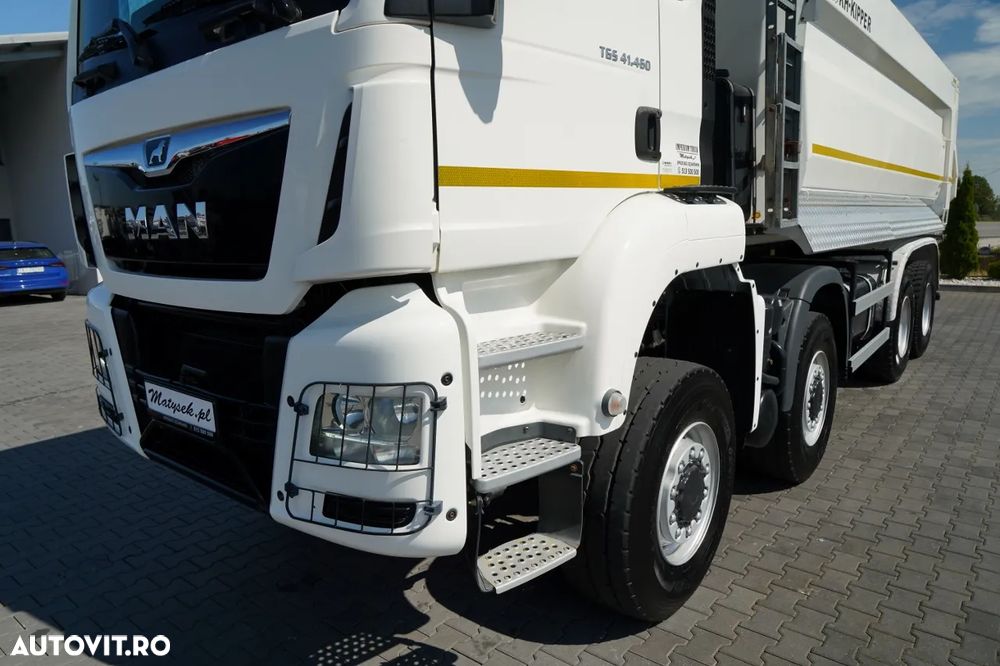 MAN TGS 41.460 / 8x8 / BASCULANTE SPATE / MANUAL / KH-KIPPER / EURO 6 / 2019 / CONTRACTUL DE SERVICE - 13