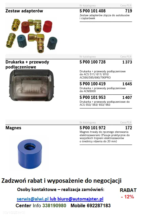 Stacja klimatyzacji Acs 611 / AC590Pro Robinair lub kup nową stację acs 553 i odbierz myjkę gratis - 34