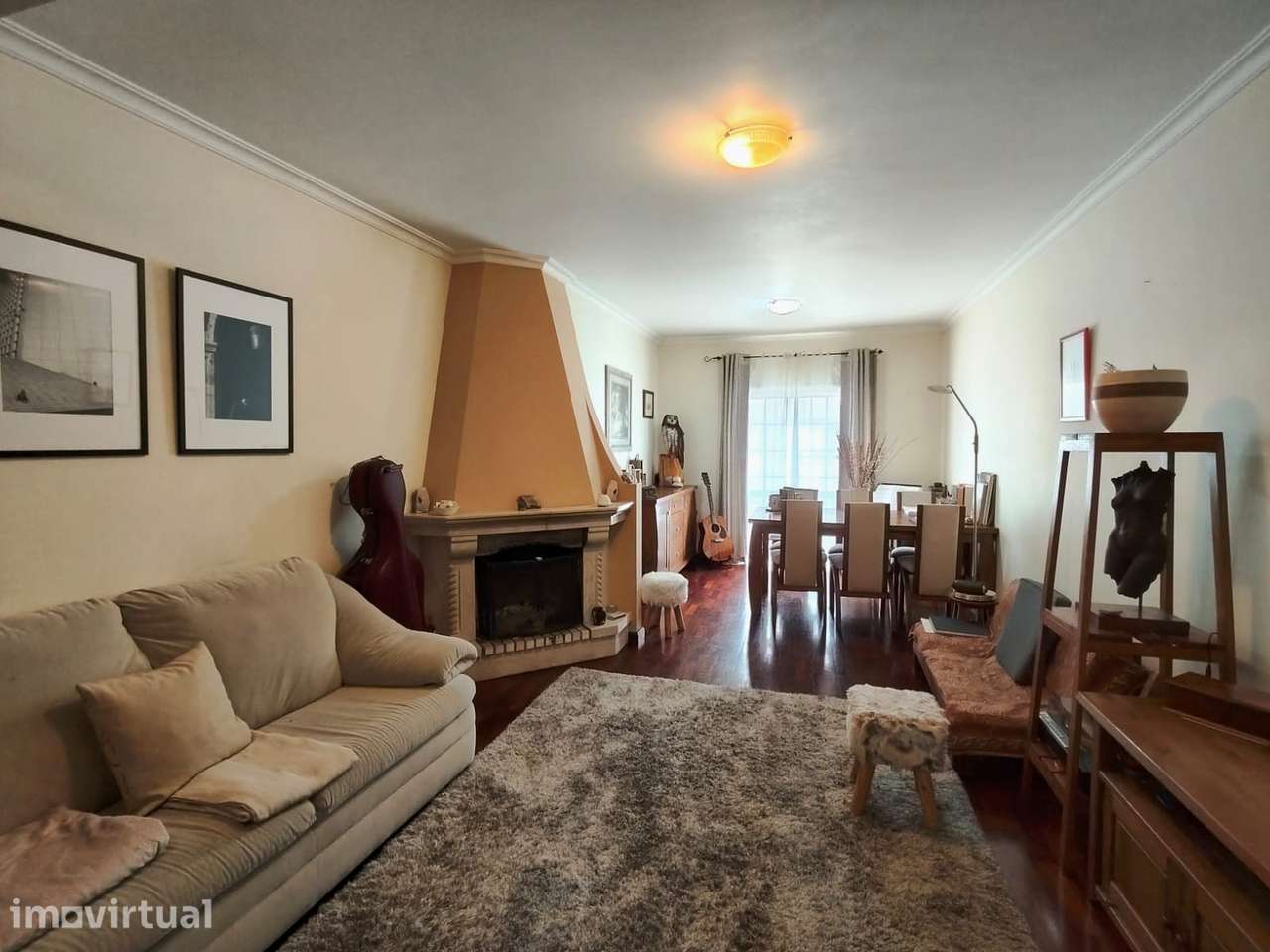 Apartamento T3 / Terraço / Aquecimento central / Churrasqueira / Garag - Grande imagem: 2/31