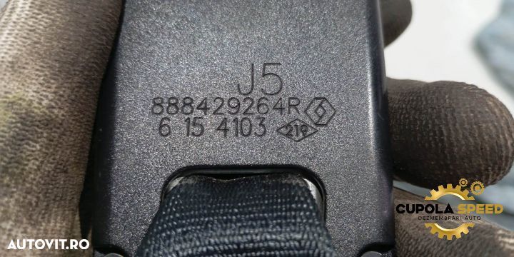 Pretensioner centura dreapta spate 888429264R Renault Megane 4 [2016 - 2