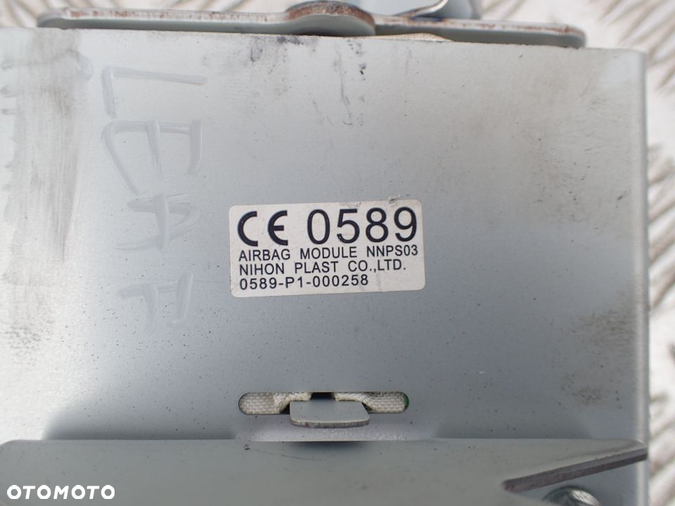 PODUSZKA AIRBAG AIR BAG PASAZERA NISSAN LEAF RADOM - 2