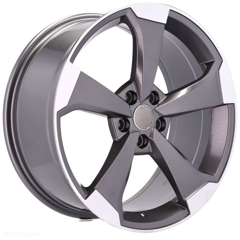 4x Felgi 17 m.in. do AUDI A3 8V 8Y A4 B6 B7 B8 B9 A6 C6 C7 C8 C9 A8 D3 D4 Q3 Q5 TT - XE351 (BY1491) - 9