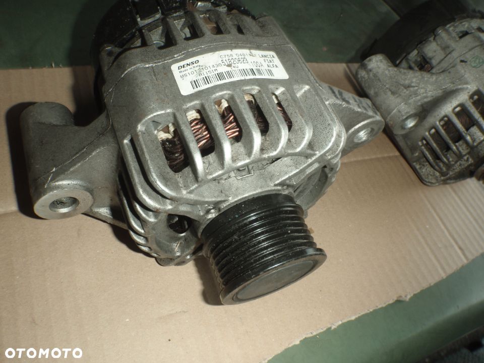 alternator fiat doblo III IV brava II tipo mito 500x 500l alfa romeo ducato jumper 1.6 2.0 multijet jak nowa oryginał - 4