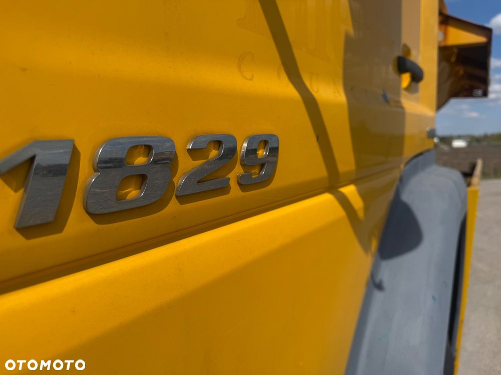 Mercedes-Benz Axor 1829 4x4 solarka piaskarka Pług - 14
