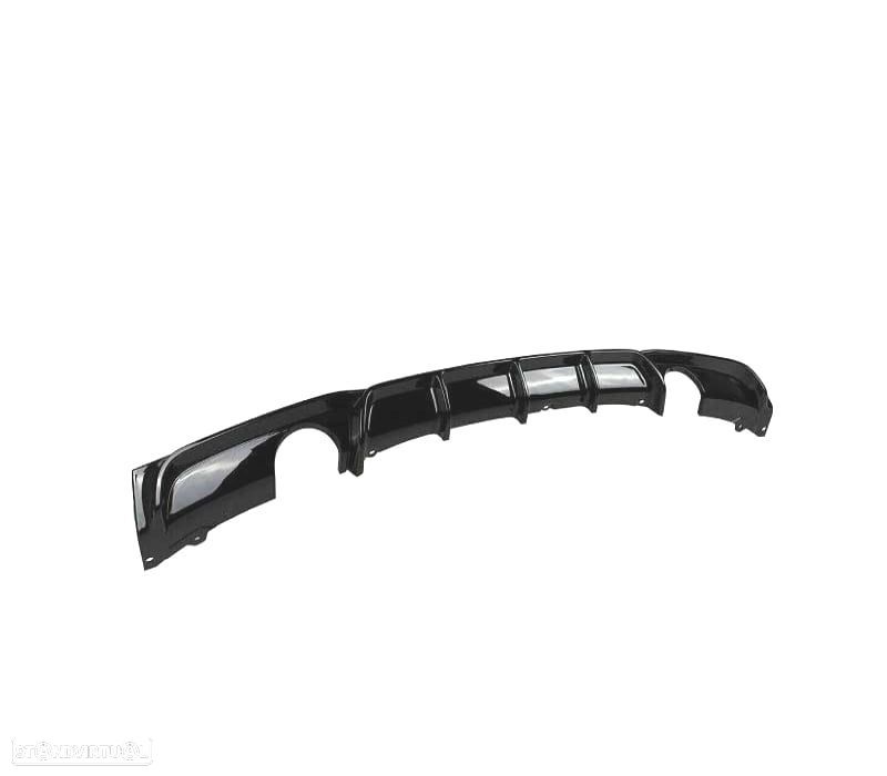 DIFUSOR BMW F30 F31 LOOK M PERFORMANCE DULPA SAIDA PRETO BRILHANTE O--O - 2