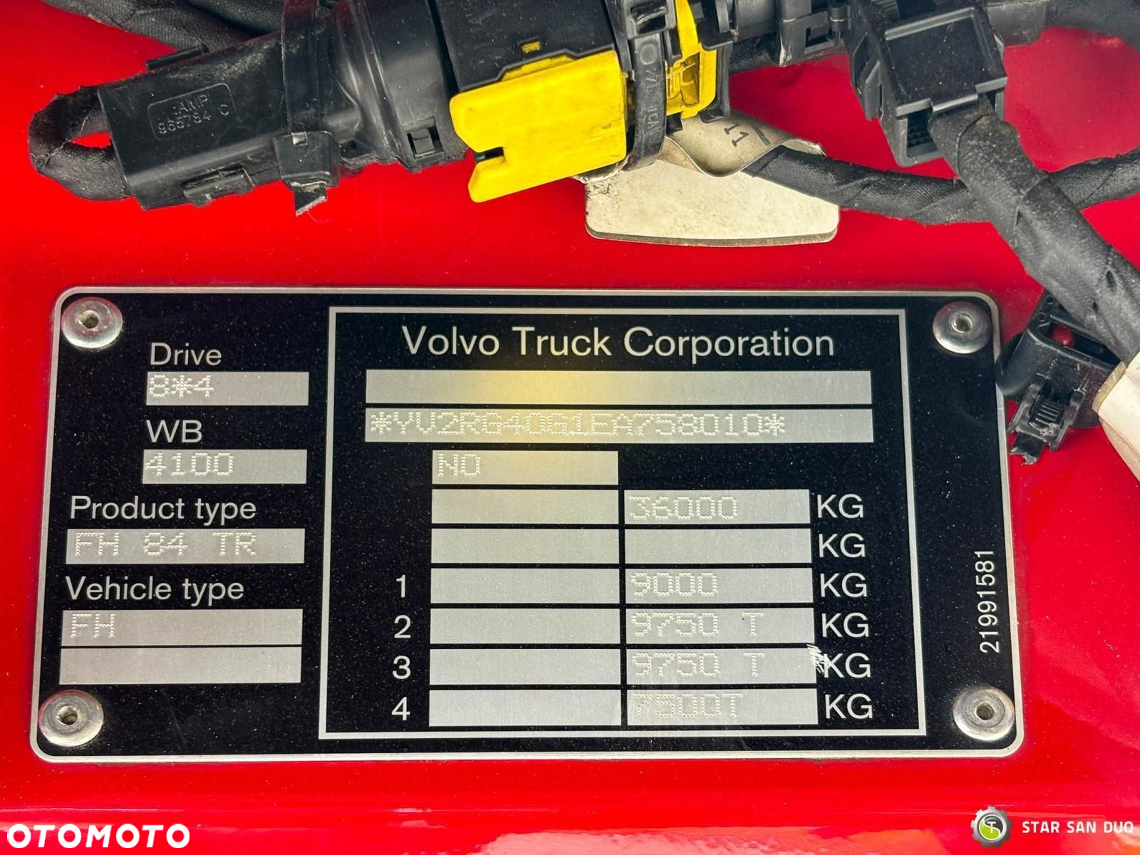Volvo FH 540 8x4 FASSI F660  Żuraw Fly JIB Wciągarka - 30
