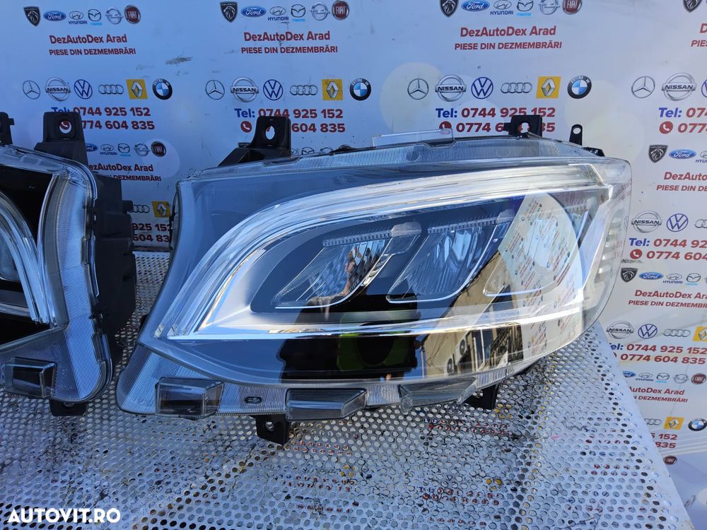 Far Led Mercedes Sprinter w907 faruri Led stânga dreapta cod a9109067200 a9109067100 - 4