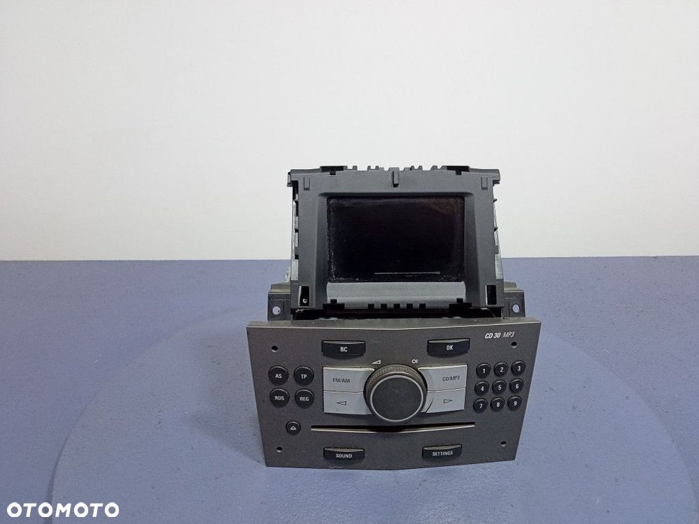 OPEL ASTRA H RADIO WYŚWIETLACZ KOMPLET 13251048 13208089 - 1