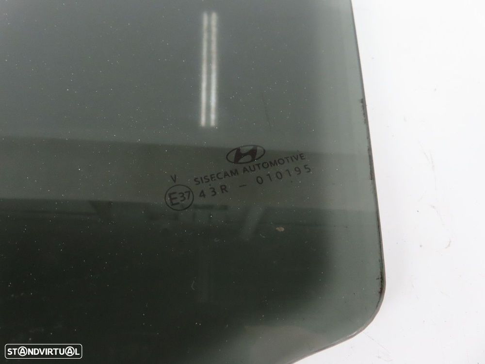 Vidro da porta Escurecido Esquerdo/Trás Usado / Original HYUNDAI i10 III Sedan (... - 2