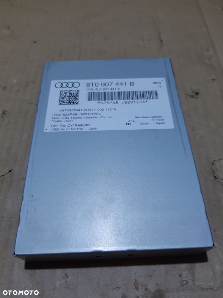 audi a4 b8 a5 8t s5 s4 moduł sterownik kamery cofania 8t0907441b 4l0907441a - 1