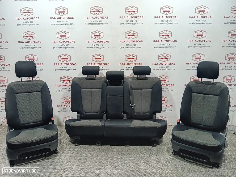 Conjunto Bancos Hyundai Santa Fé em Tecido Original