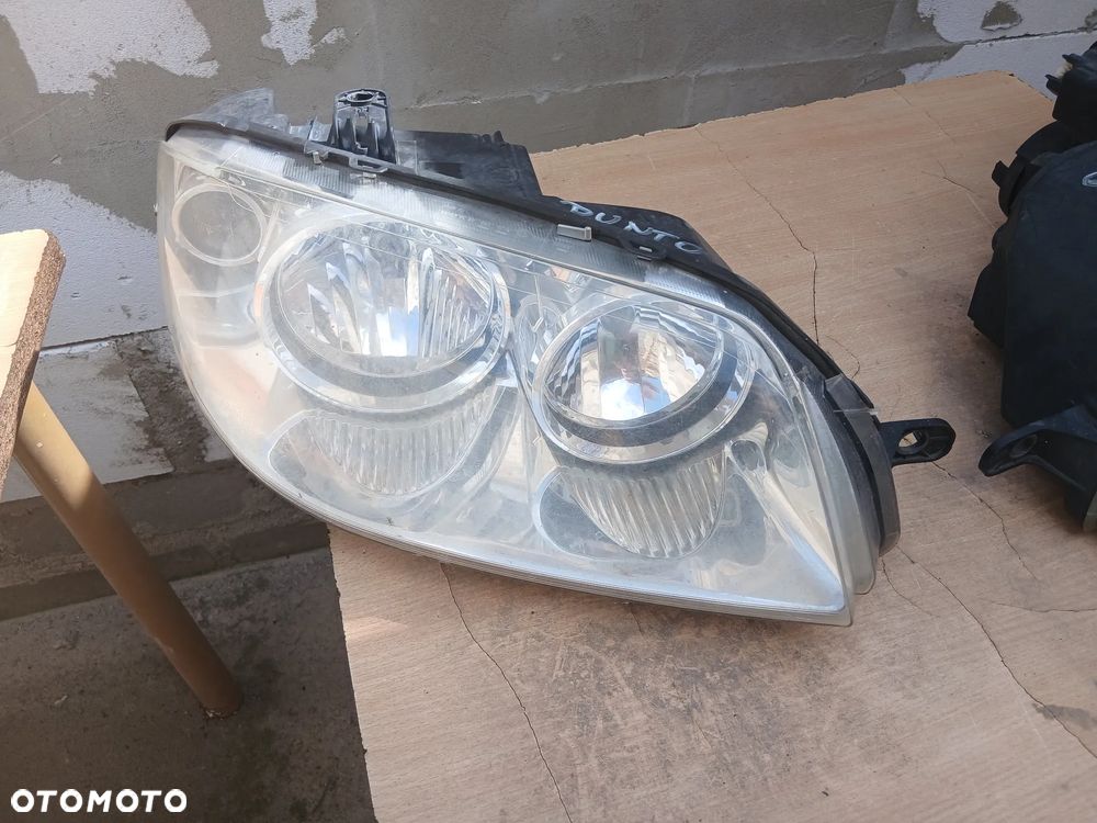 fiat punto II 2 lift zderzak lampy maska 498 - 4