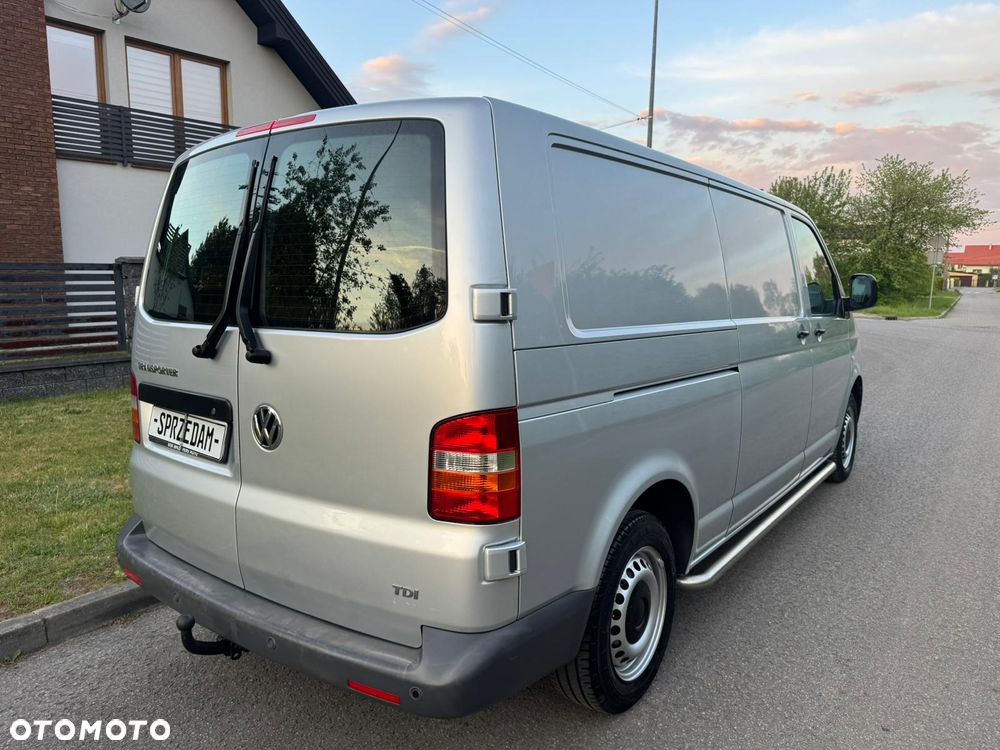 Volkswagen TRANSPORTER L2H1 Długi Klima Tempomat Furgon 3os. Rury Pdc Hak Serwis - 5