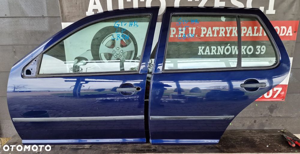 DRZWI LEWE TYŁ VW GOLF IV HB 5D LB5N - 1