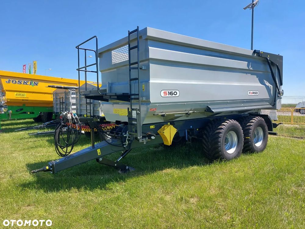 Inny NOWOŚĆ!! Przyczepa rolnicza skorupowa CARGO S160, 16 ton, od dealera, gwarancja! - 1