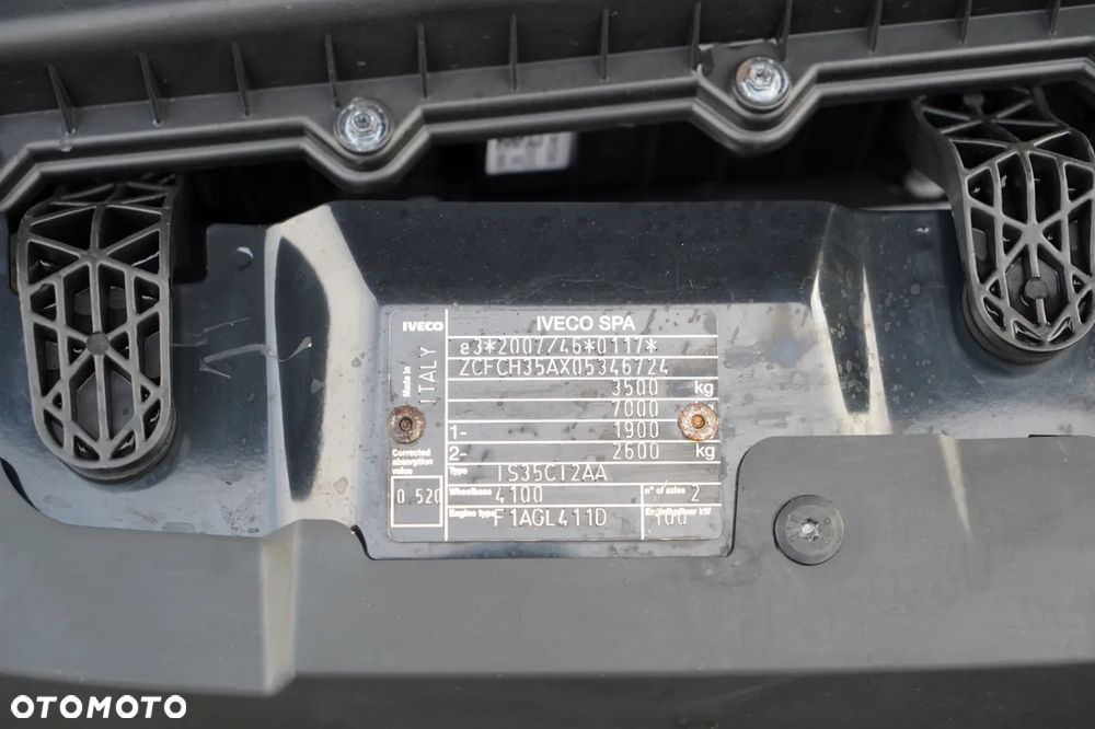 Iveco DAILY 35-140 / WYWROTKA / BRYGADÓWKA / BLIŹNIAK / MANUAL / 6 MIEJSC / - 38