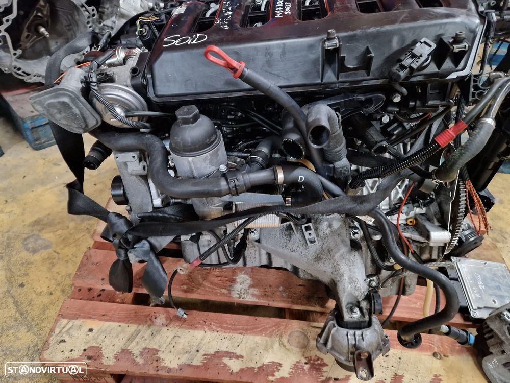 Motor usado M57 306D3 BMW 330D 231CV M57D30 530D X5 730D SWAP - 4