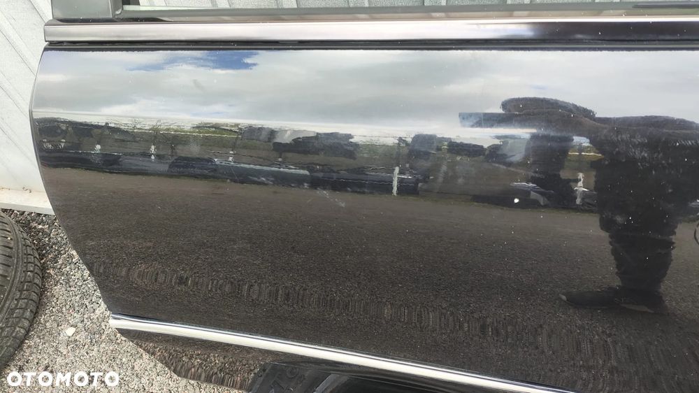 DRZWI LEWY TYŁ TYLNE KOMPLETNE CZARNE C197 197 MERCEDES E-KLASA W211 KOMBI - 3