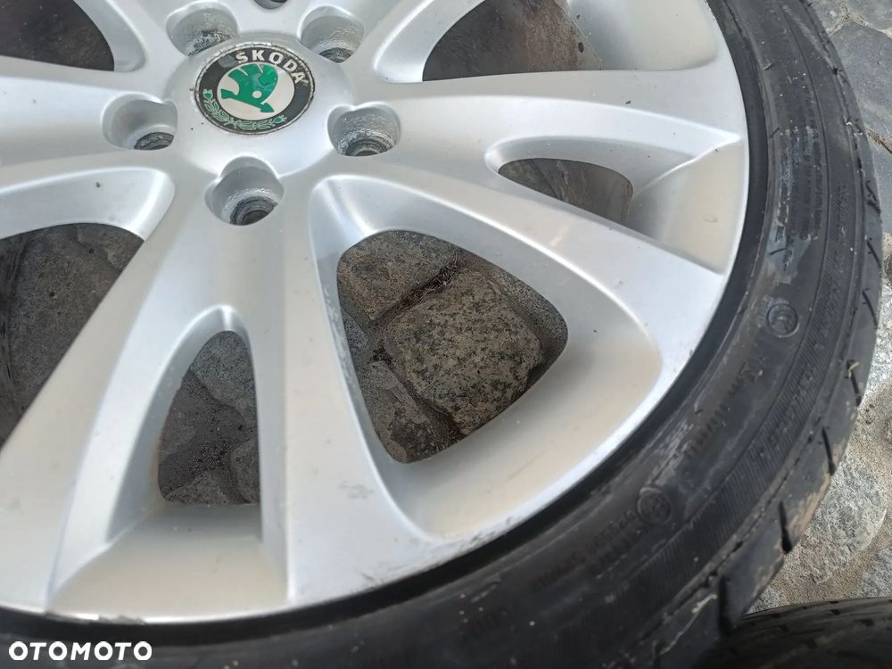 Felgi Aluminiowe 17 Skoda Superb 2 II 5x112 ET49 3T0601025D Koła Seat Audi VW 7,5Jx17H2 - 13