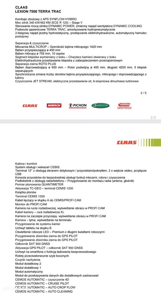 Claas LEXION 7500 tt - 17