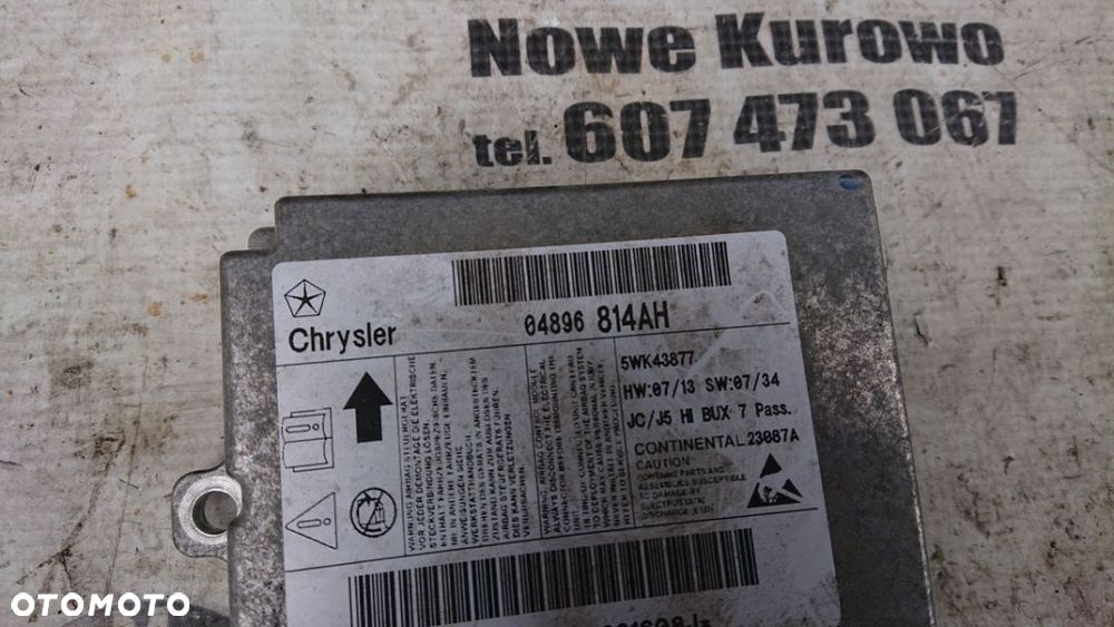 DODGE Journey Sensor Poduszek Airbag - 2