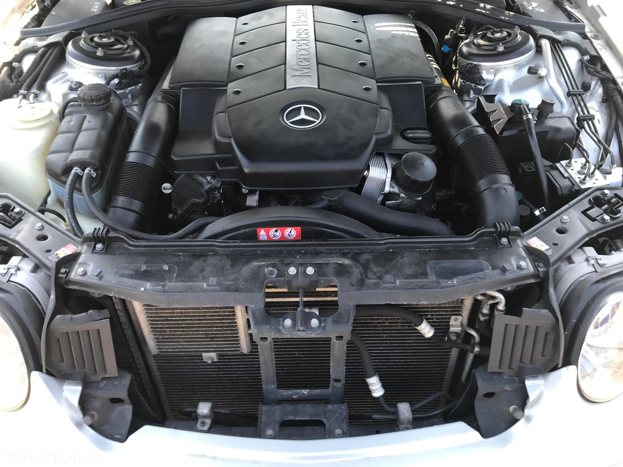 Maska Zderzak Reflektory Błotniki Wzmocnienie Belka Pas Przedni Lampy Mercedes CL500 CL600 W215 C215 Przyszowice - 35