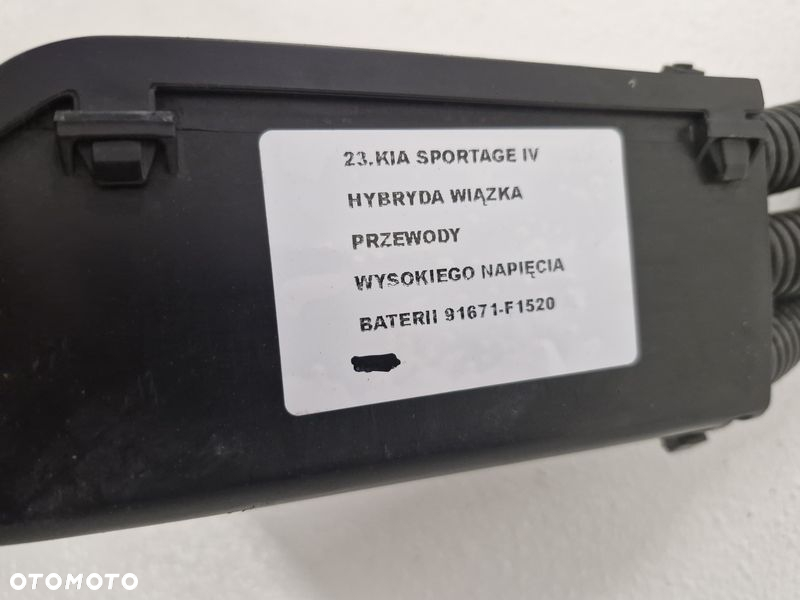 KIA SPORTAGE 4 IV HYBRYDA WIĄZKA PRZEWODY WYSOKIEGO NAPIĘCIA BATERII 91671-F1520 - 9