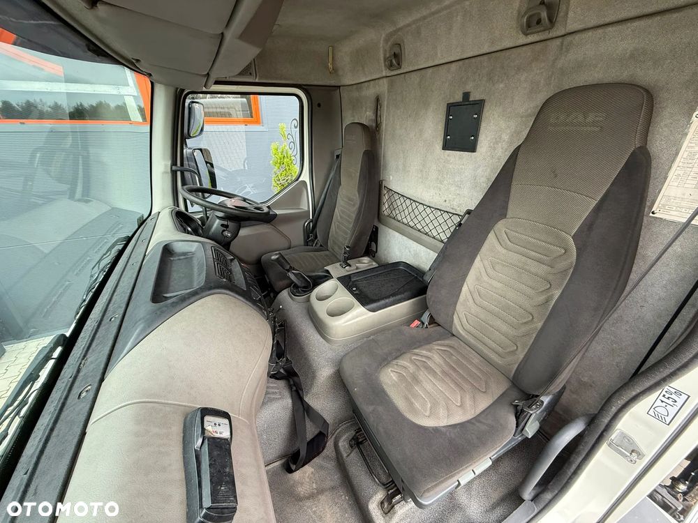 DAF LF CF 55.220 // ANGLIK // skrzynia z żurawiem HIAB 111 B-2 DUO // HDS żuraw dzwig kran Krane - 28