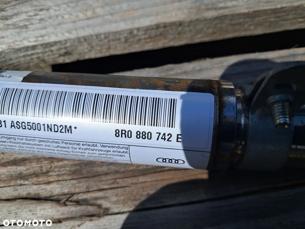 Audi Q5 8R kurtyna poduszka prawa 8R0880742E - 3