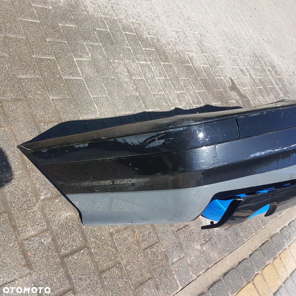 zderzak tył tylny spoiler nakładka ślizg osłona wydechu bmw 3 e46 e36 bmw 5 e39 oryginał - 13