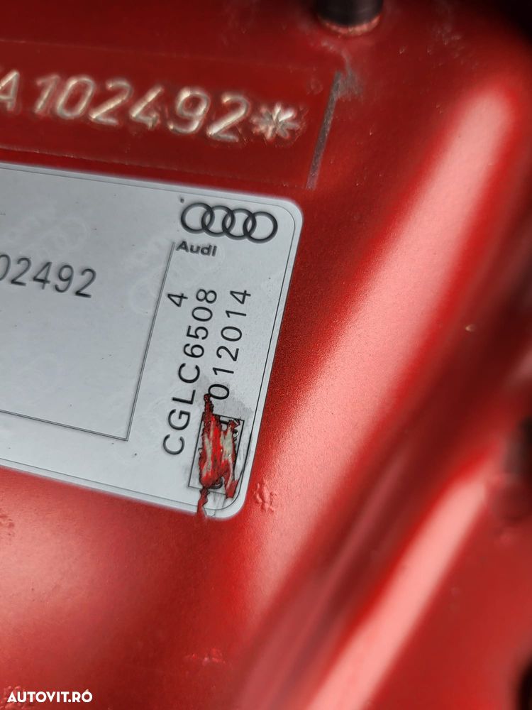 Dezmembram Audi A4 B8.5 2.0 CGLC automat Bara fata / Capota/ Far - 9